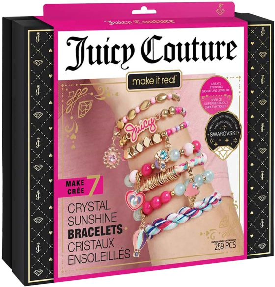 Набір для виготовлення прикрас Make it Real Juicy Couture Сонячне сяйво 259 шт. (MR4409)
